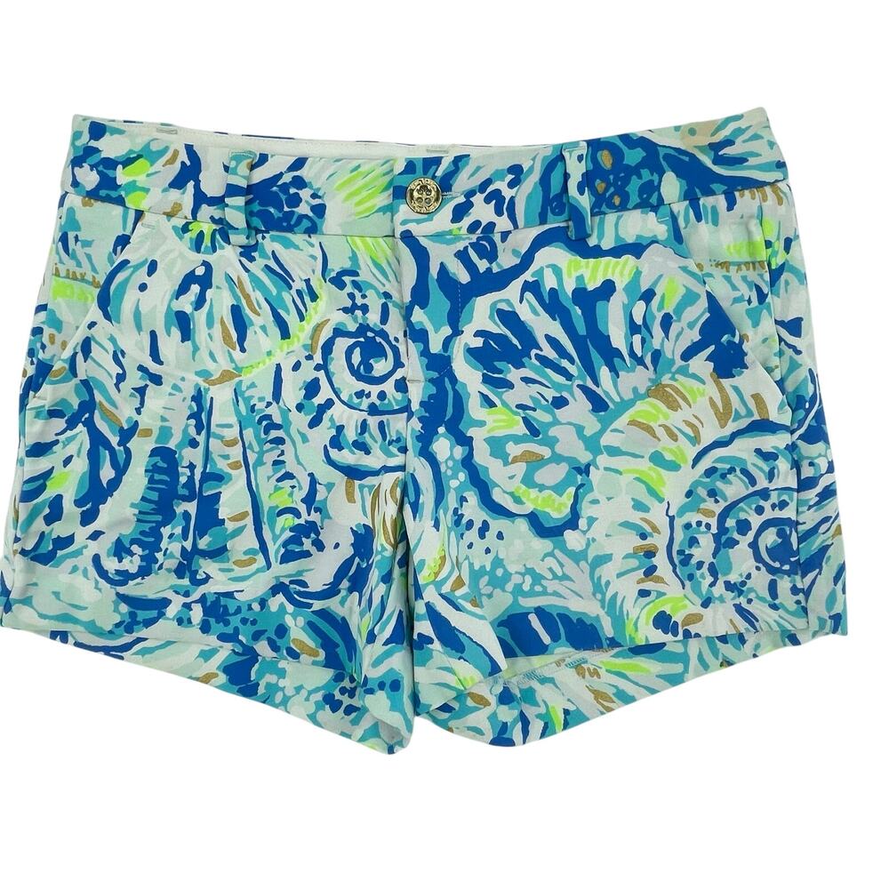 Lilly Pulitzer‎ Callahan Stretch Shorts, Multicolor, NWOT, Sz. S